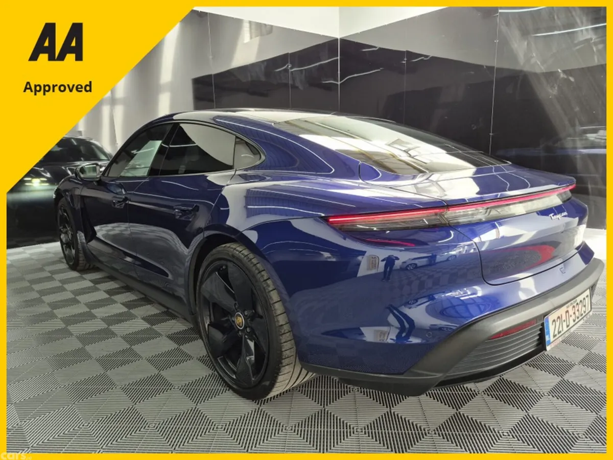 Porsche Taycan Saloon, Electric, 2022, Blue