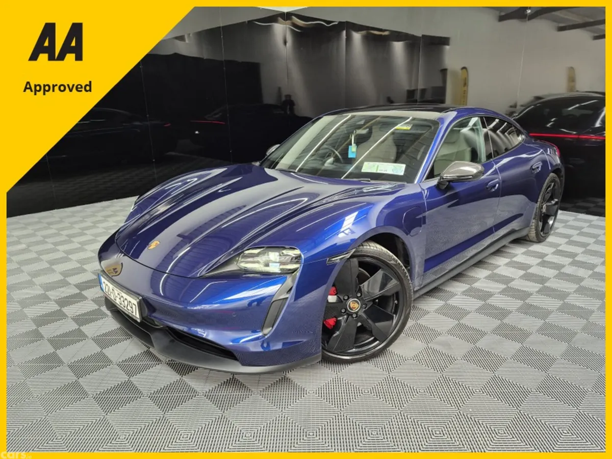 Porsche Taycan Saloon, Electric, 2022, Blue