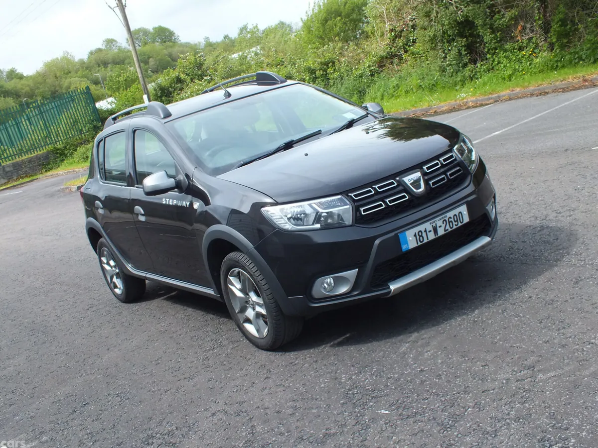 Dacia Sandero Stepway Hatchback, Petrol, 2018, Black