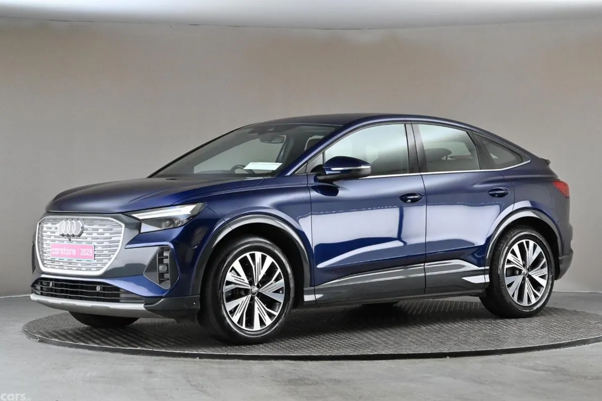 Audi Q4 e-tron SUV, Electric, 2023, Blue