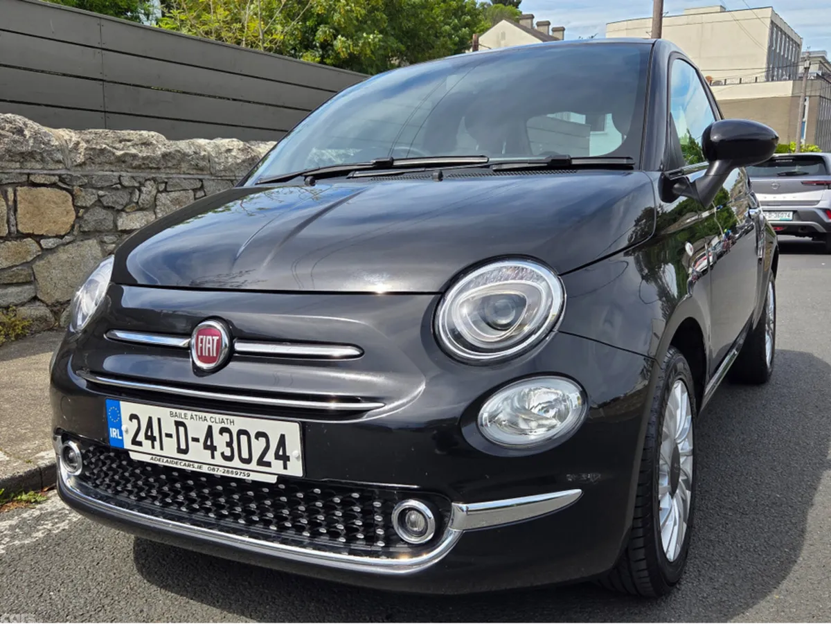 Fiat 500 Hatchback, Petrol, 2024, Black