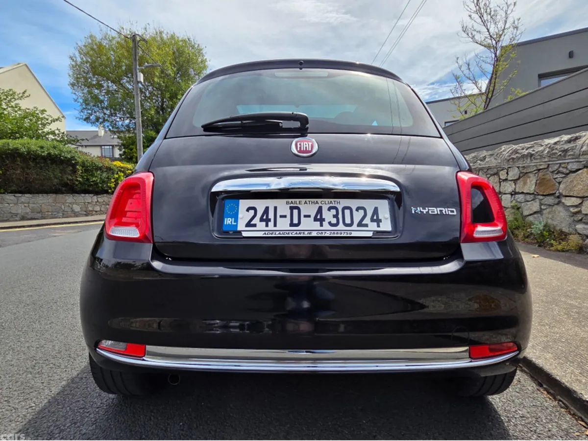 Fiat 500 Hatchback, Petrol, 2024, Black