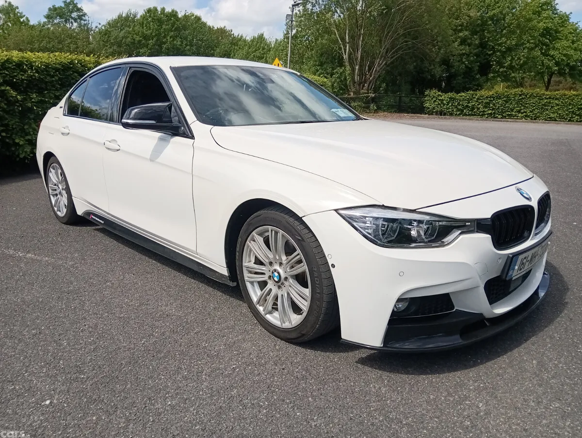 BMW 3-Series Saloon, Petrol Plug-in Hybrid, 2016, White