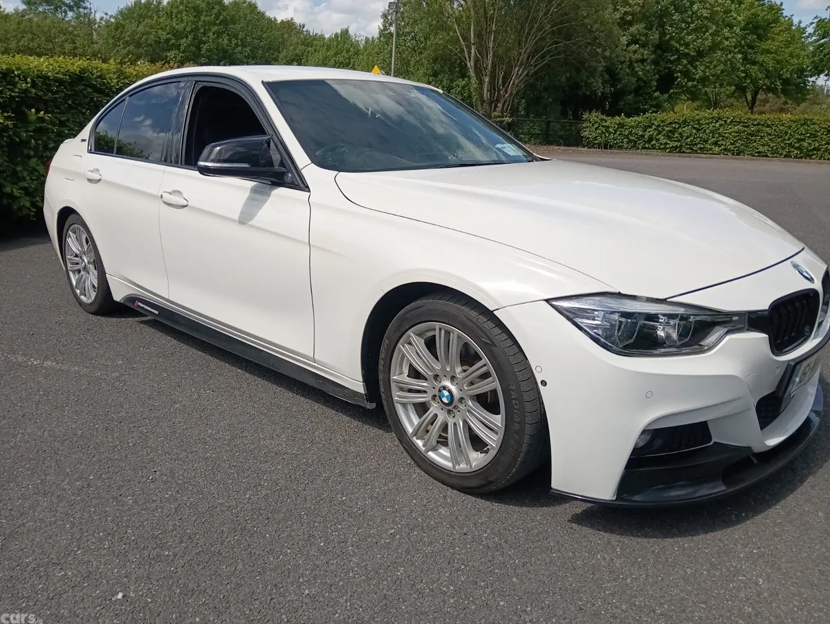 BMW 3-Series Saloon, Petrol Plug-in Hybrid, 2016, White