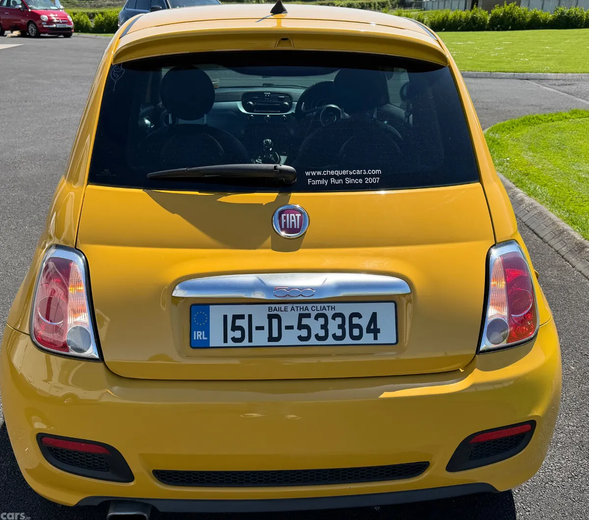 Fiat 500 Hatchback, Petrol, 2015, Yellow