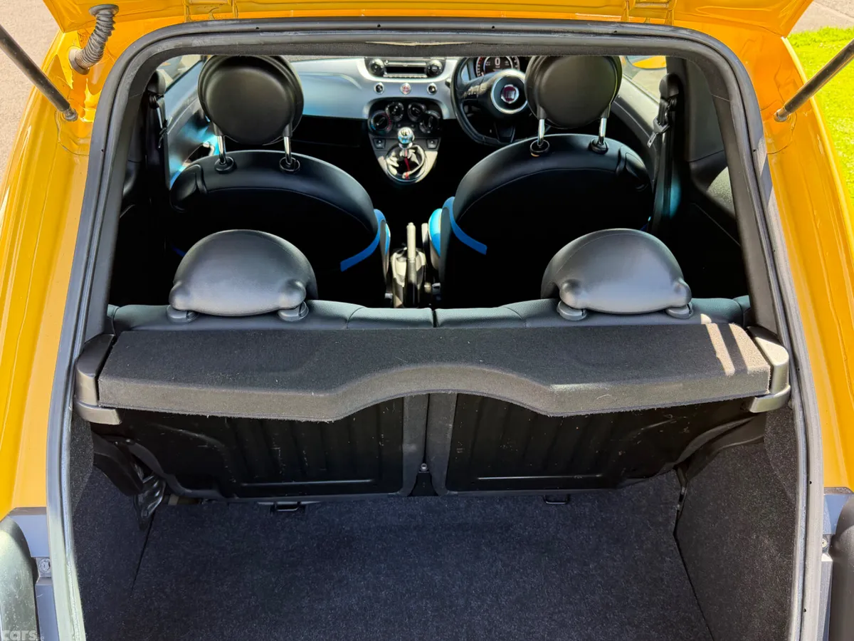 Fiat 500 Hatchback, Petrol, 2015, Yellow