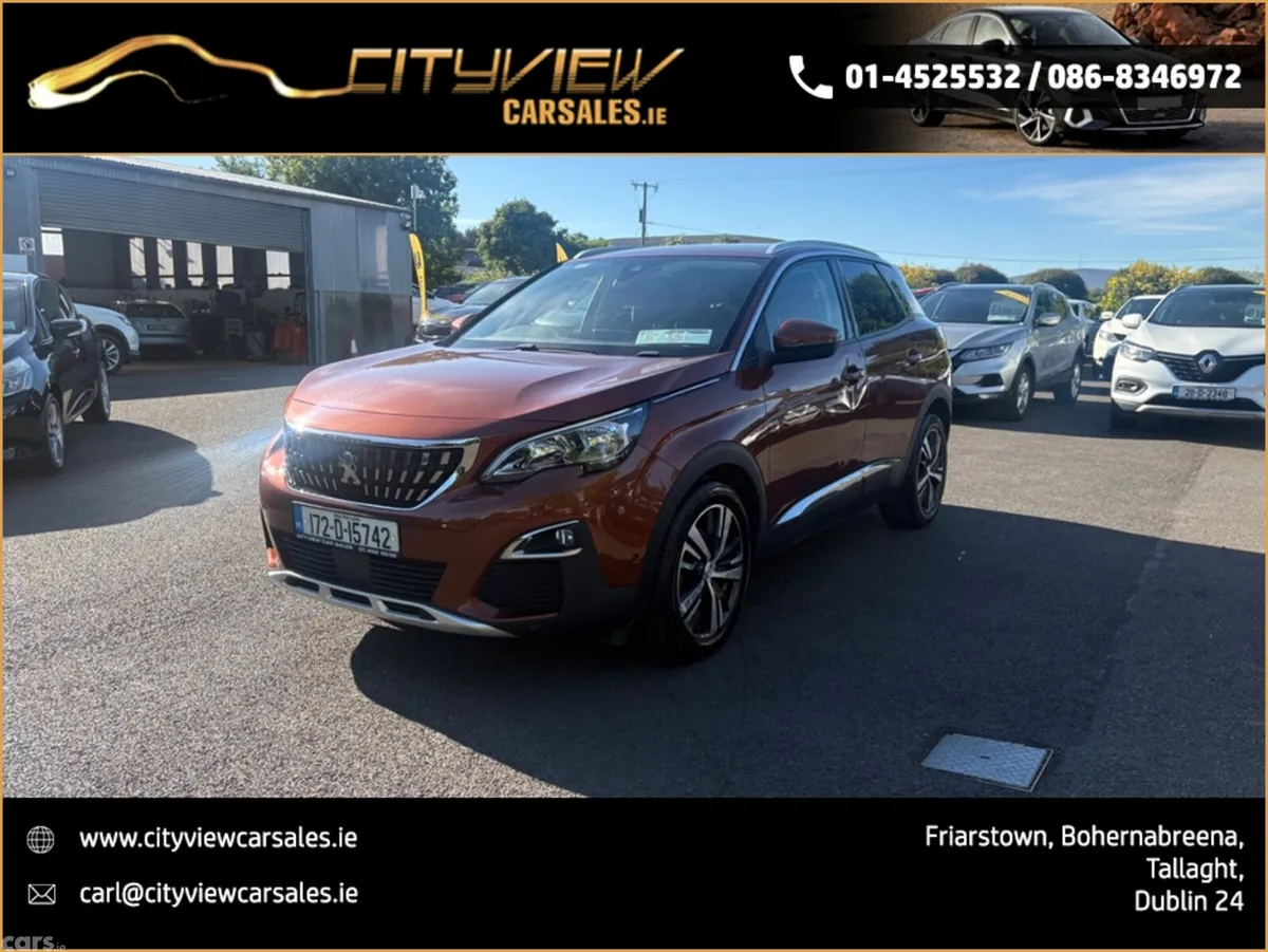 Peugeot 3008 MPV, Diesel, 2017, Brown