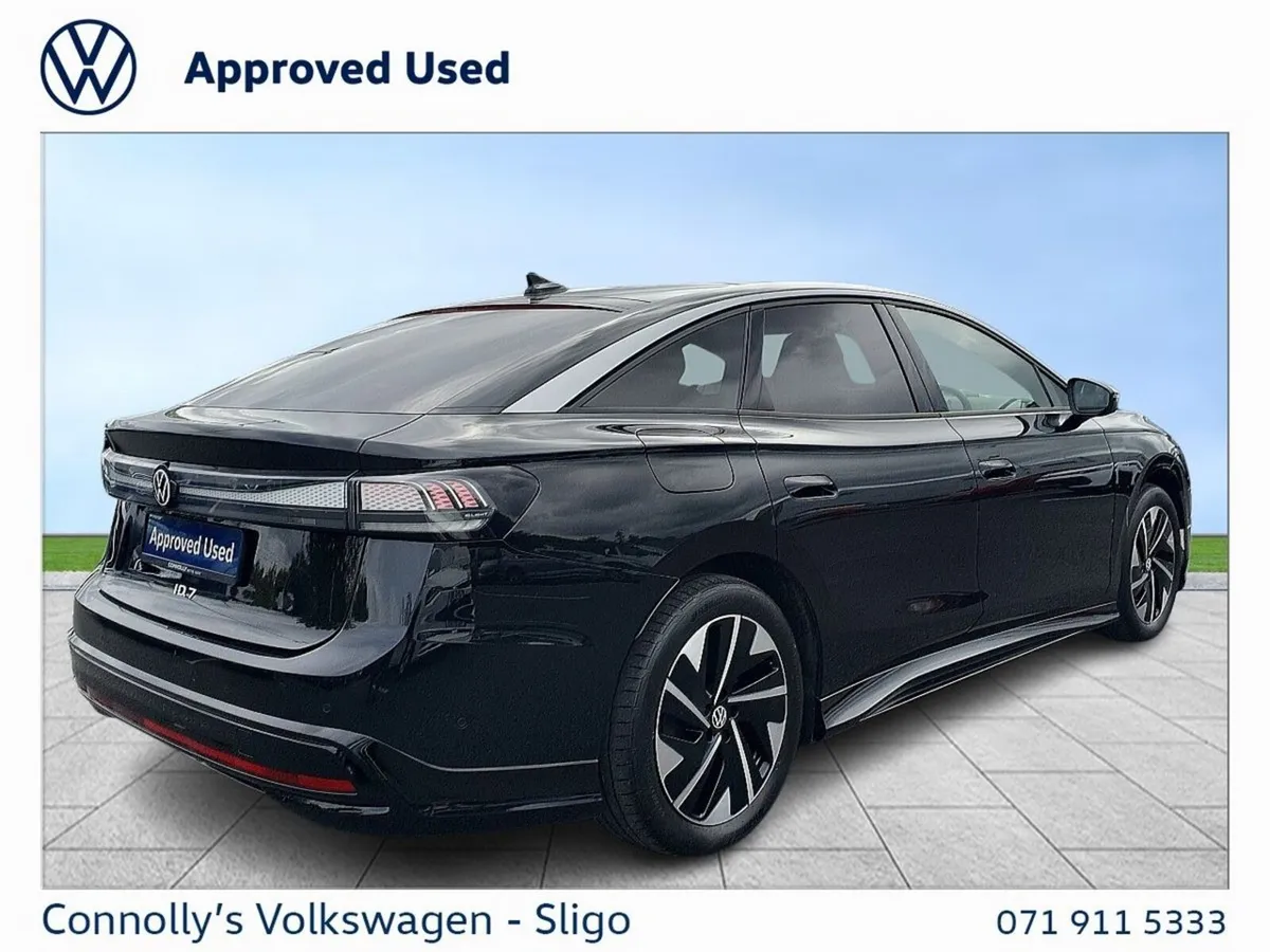 Volkswagen ID.7 Saloon, Electric, 2024, Black