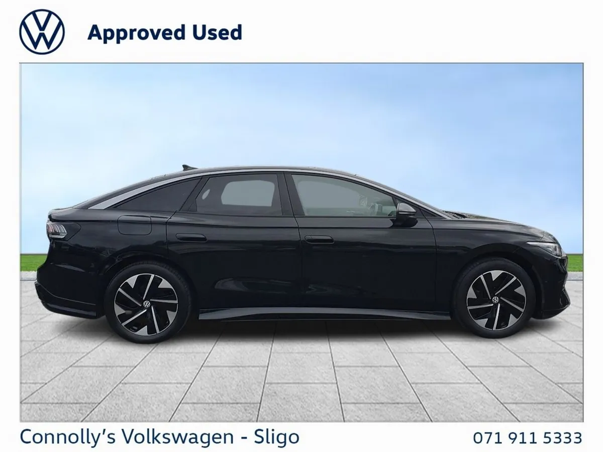Volkswagen ID.7 Saloon, Electric, 2024, Black