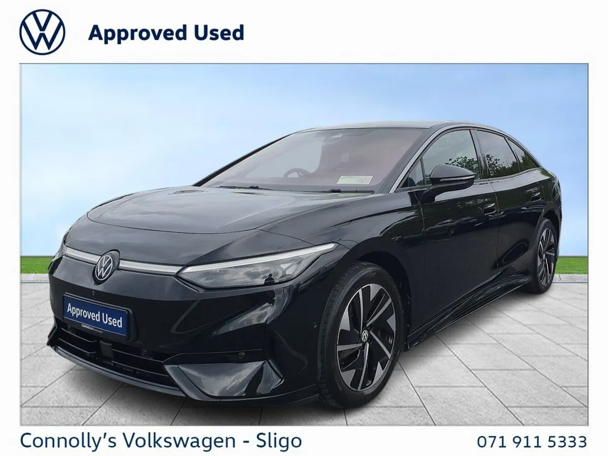 Volkswagen ID.7 Saloon, Electric, 2024, Black