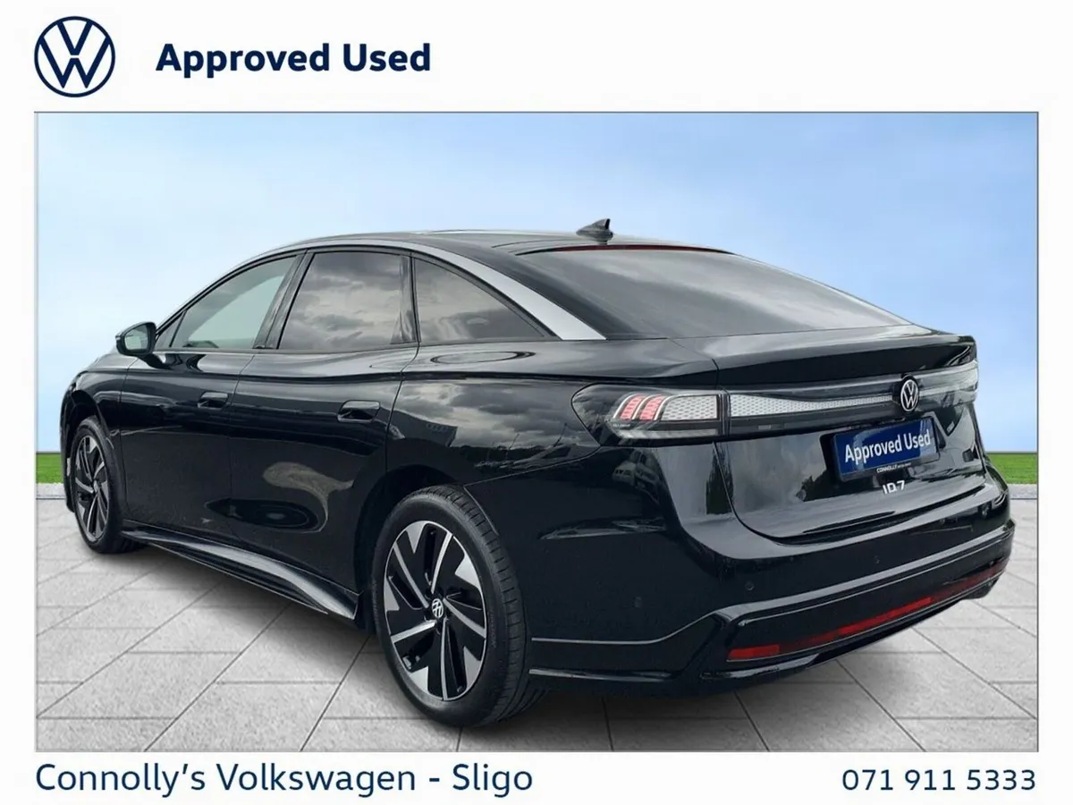 Volkswagen ID.7 Saloon, Electric, 2024, Black