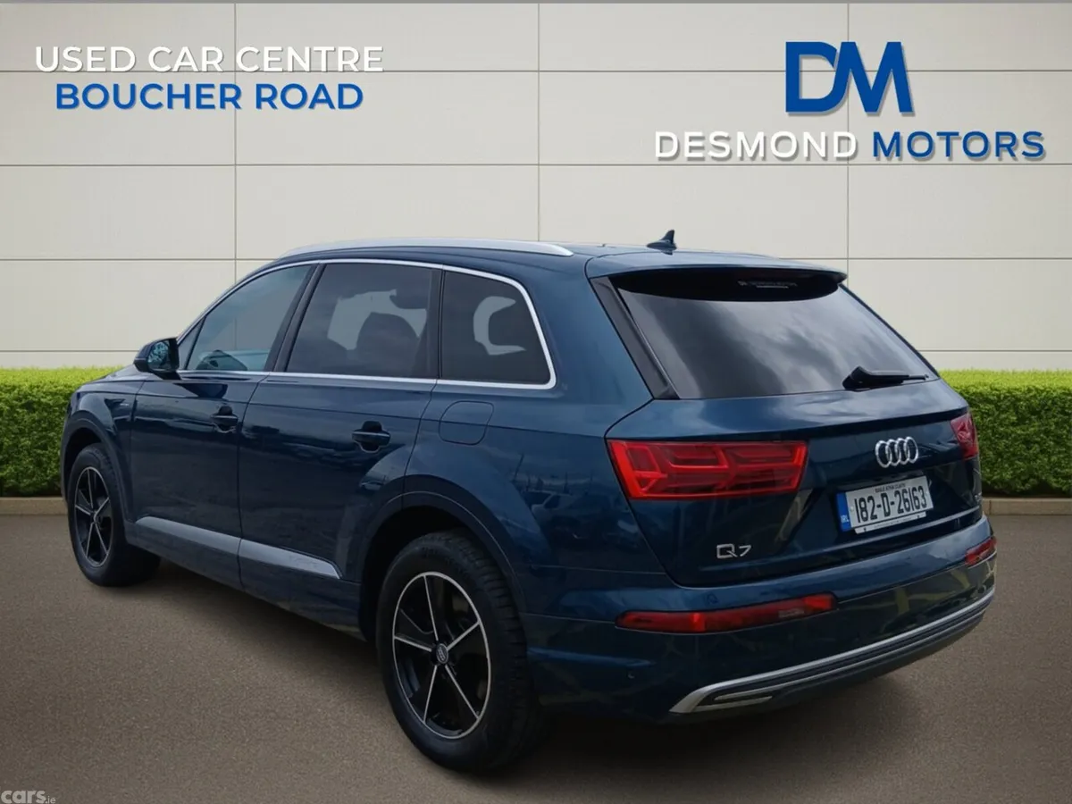 Audi Q7 SUV, Diesel Plug-in Hybrid, 2018, Blue