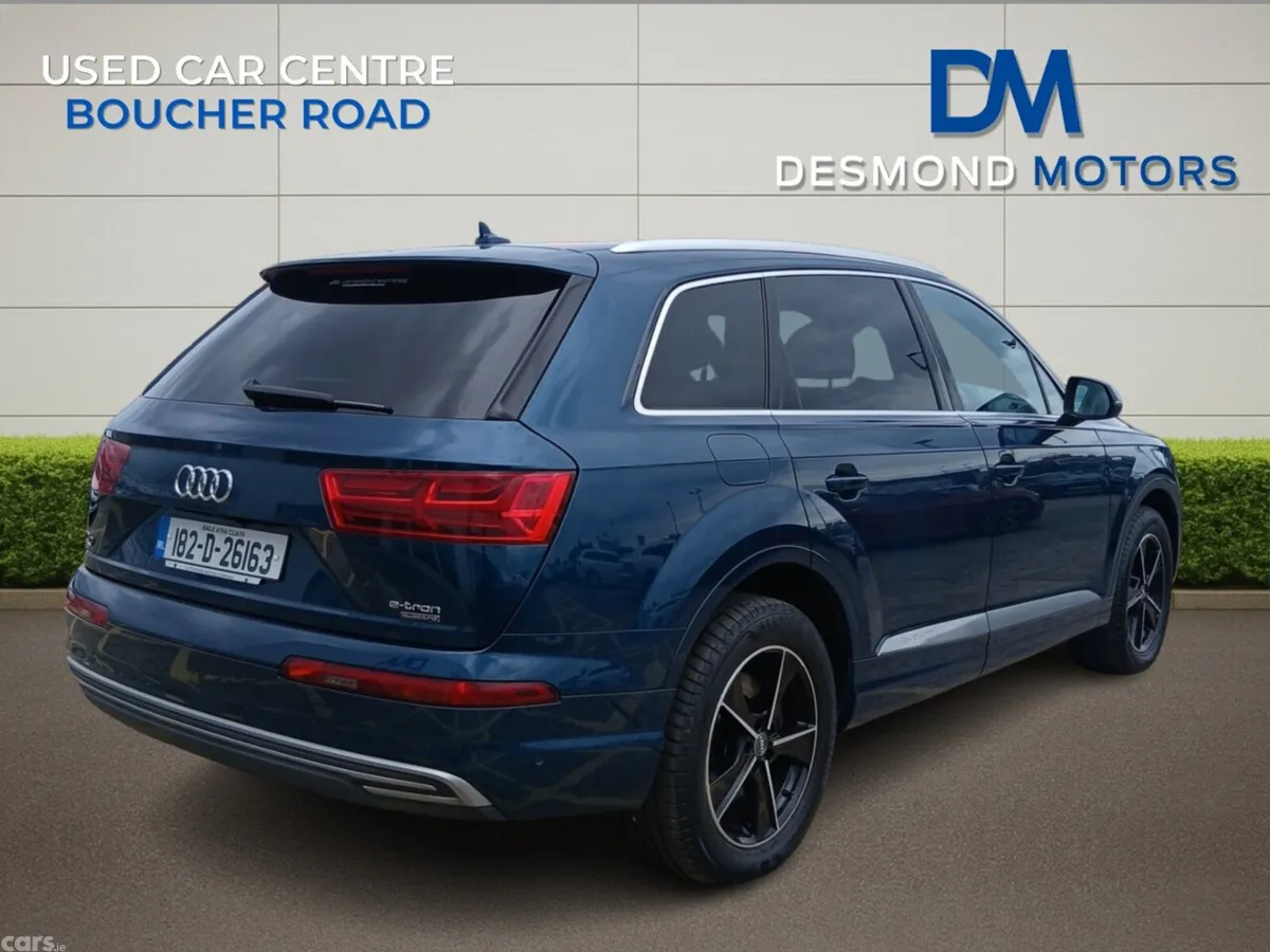 Audi Q7 SUV, Diesel Plug-in Hybrid, 2018, Blue
