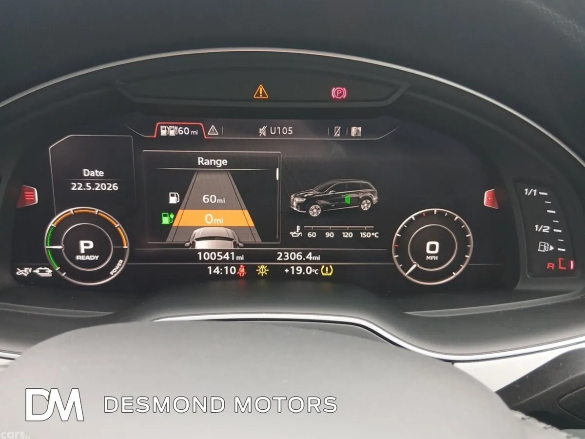 Audi Q7 SUV, Diesel Plug-in Hybrid, 2018, Blue
