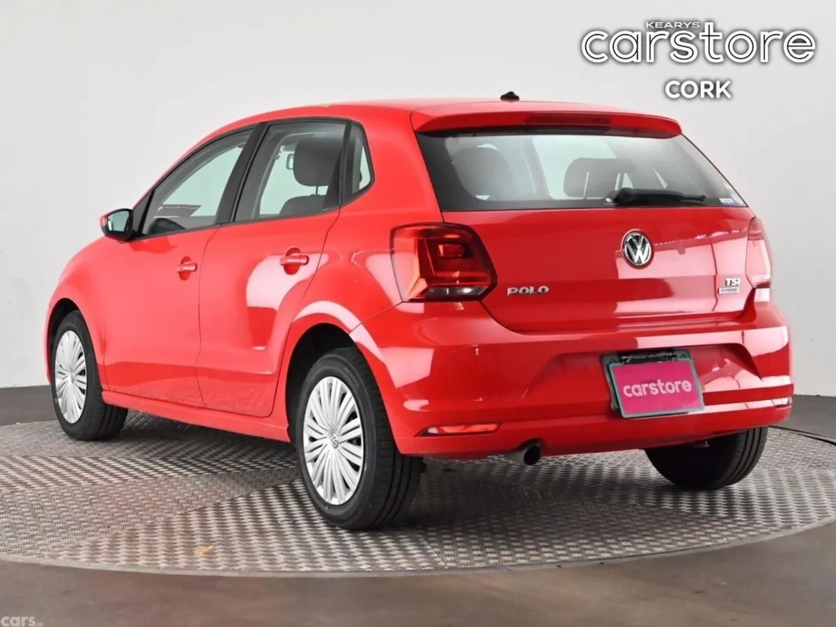 Volkswagen Polo Hatchback, Petrol, 2017, Red