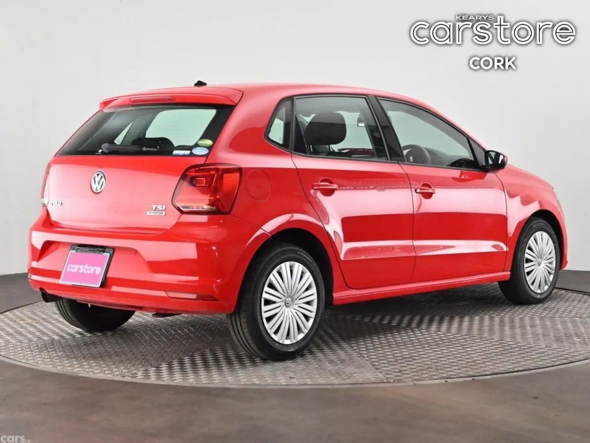 Volkswagen Polo Hatchback, Petrol, 2017, Red