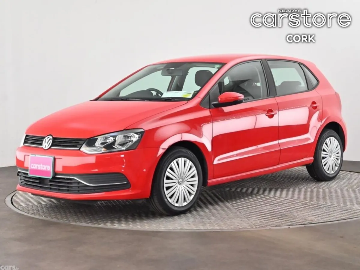 Volkswagen Polo Hatchback, Petrol, 2017, Red