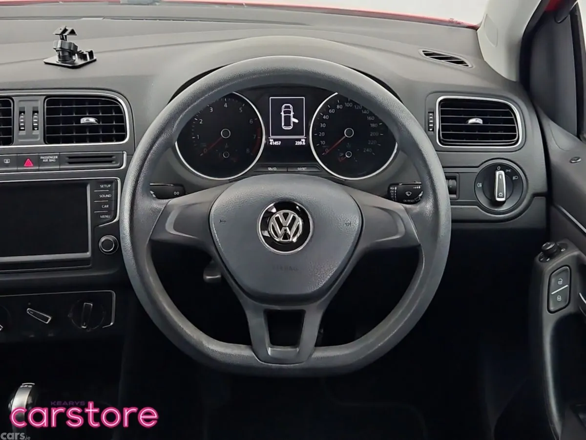 Volkswagen Polo Hatchback, Petrol, 2017, Red