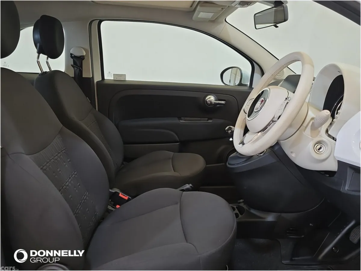 Fiat 500 Hatchback, Petrol, 2024, White