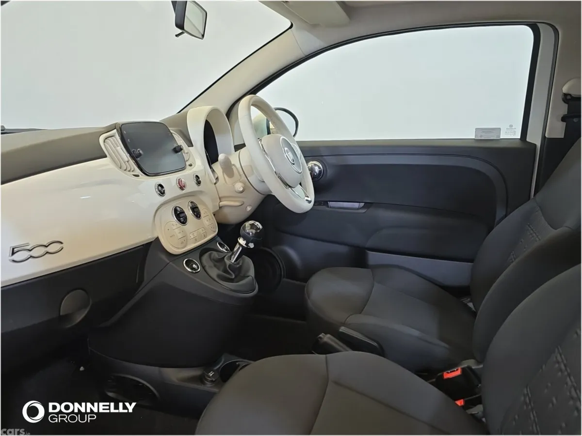 Fiat 500 Hatchback, Petrol, 2024, White