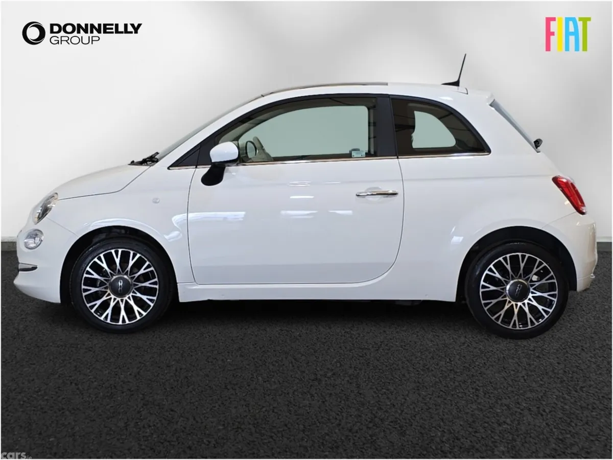 Fiat 500 Hatchback, Petrol, 2024, White