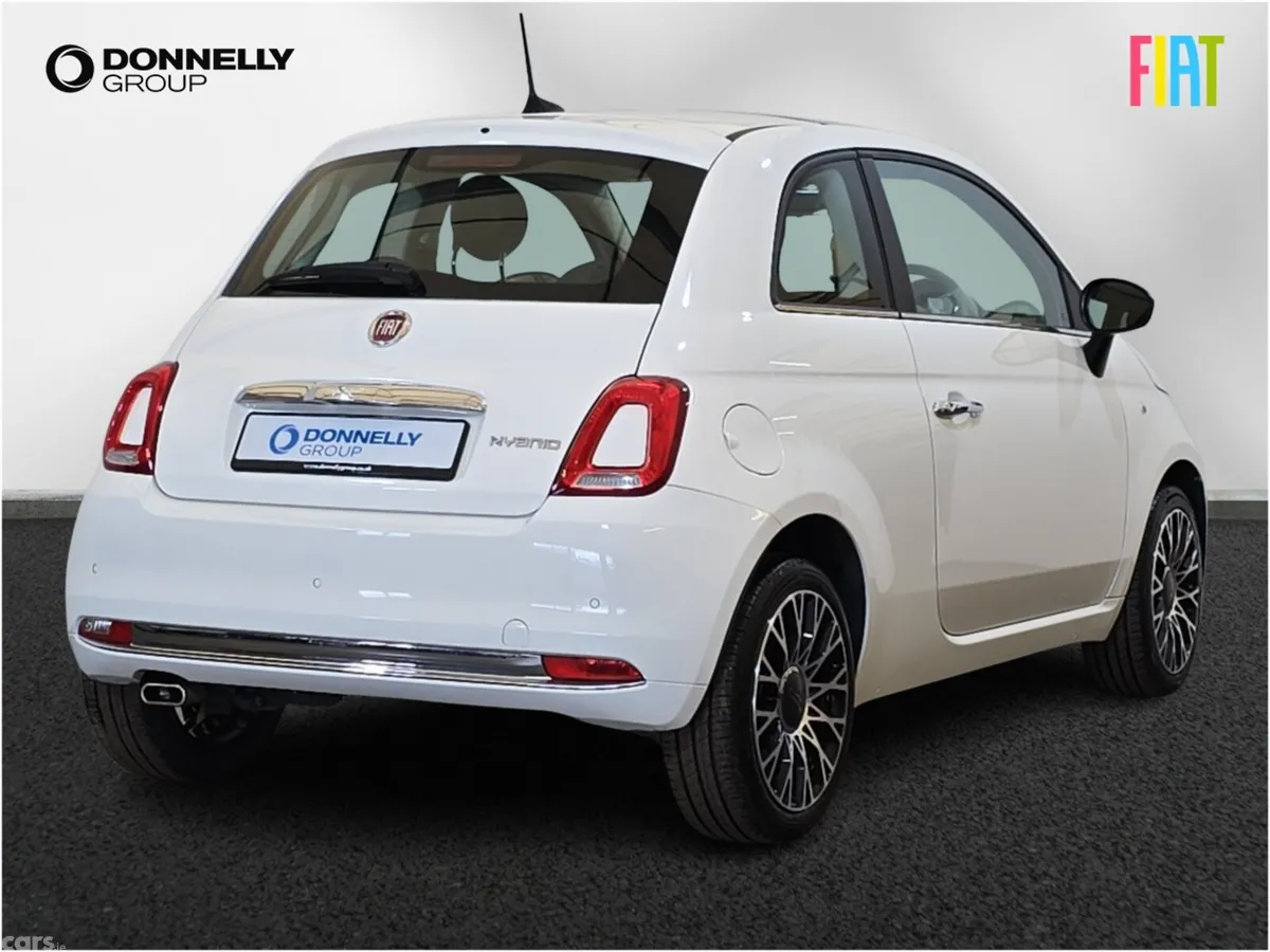 Fiat 500 Hatchback, Petrol, 2024, White