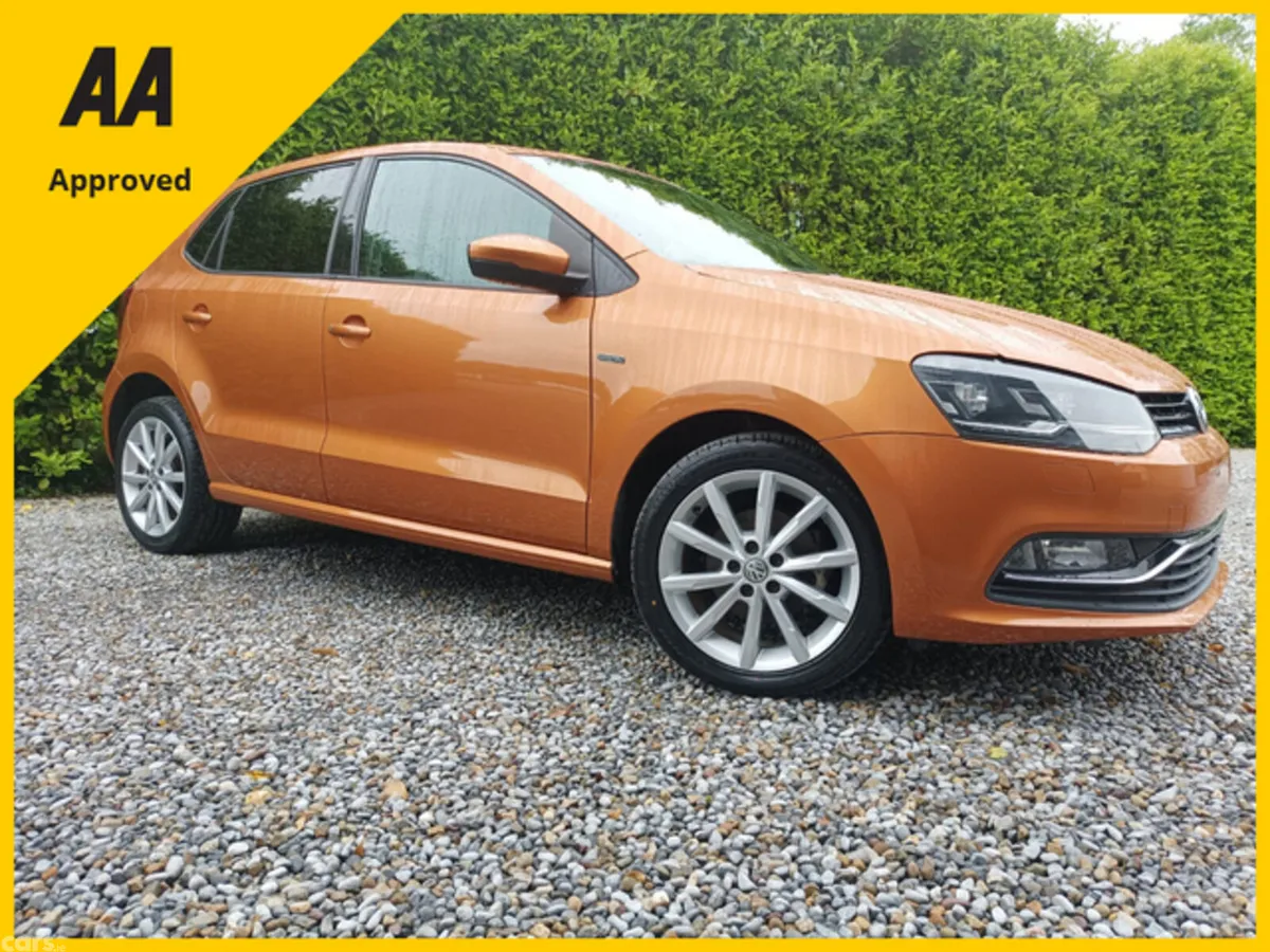 Volkswagen Polo Hatchback, Petrol, 2017, Orange
