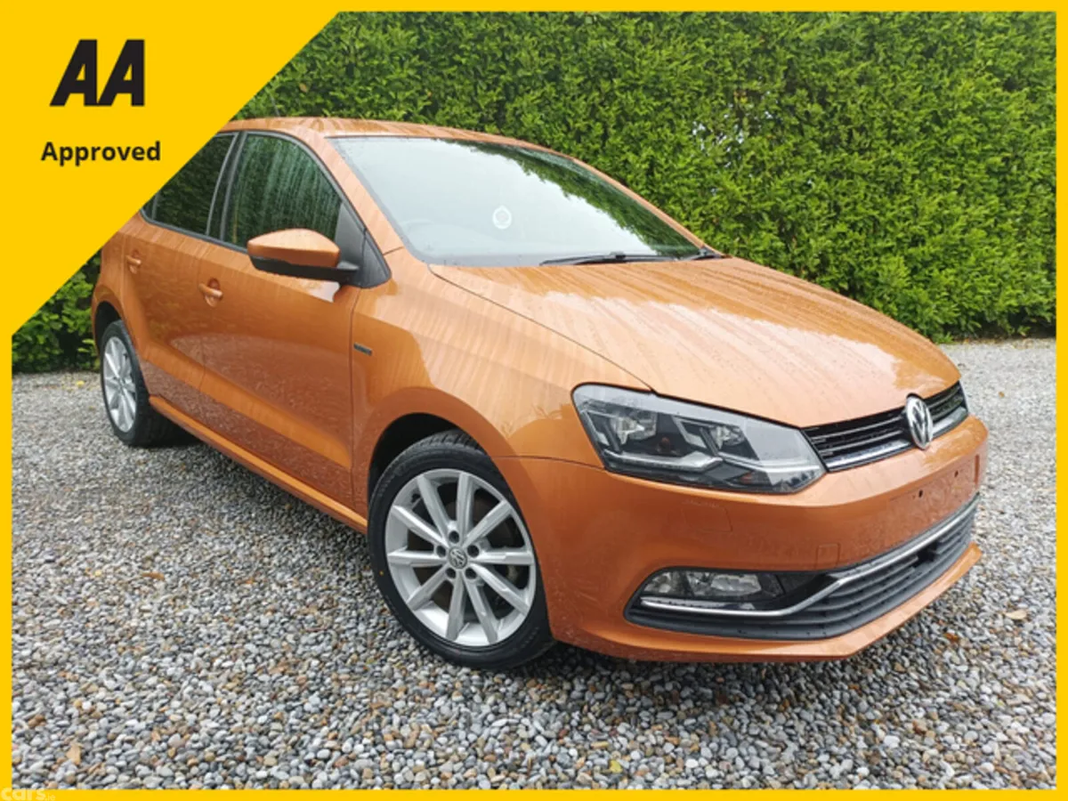 Volkswagen Polo Hatchback, Petrol, 2017, Orange