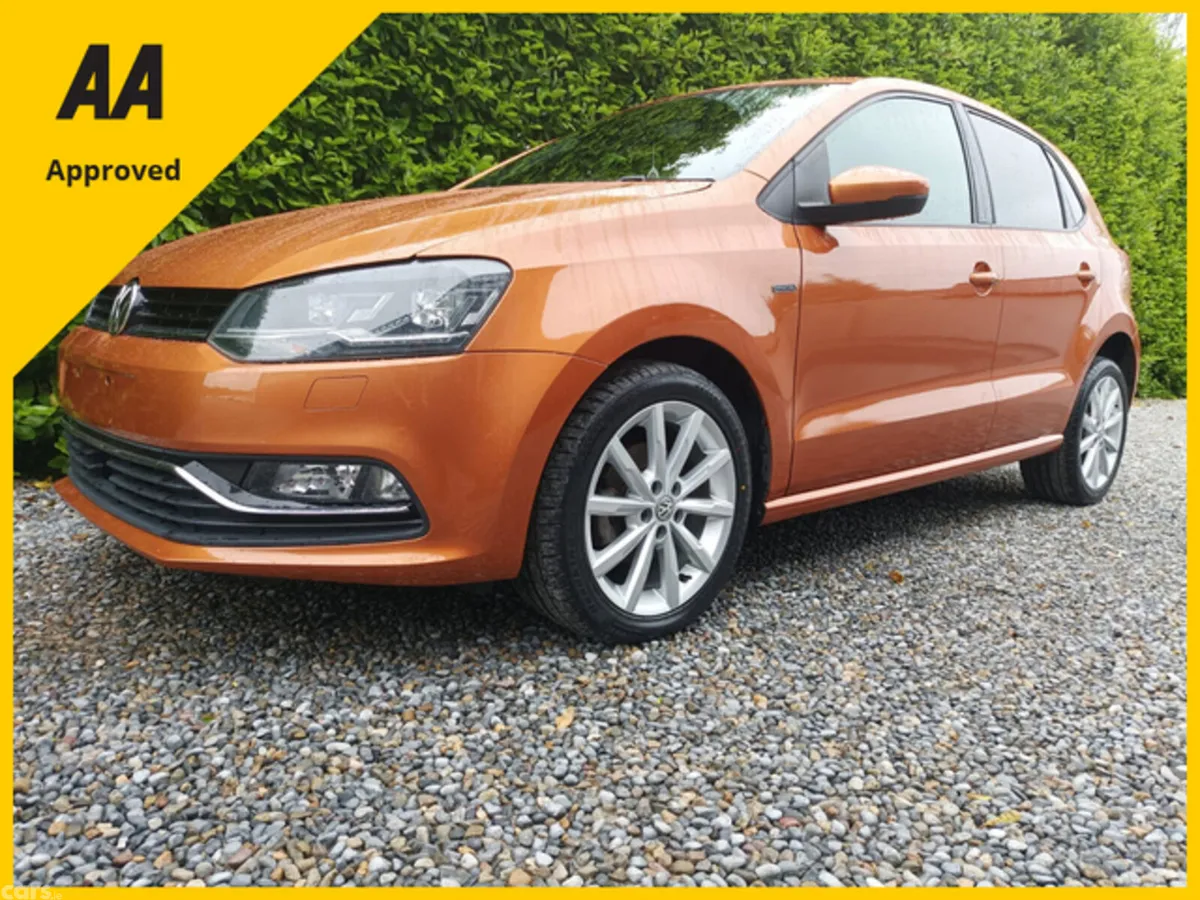 Volkswagen Polo Hatchback, Petrol, 2017, Orange