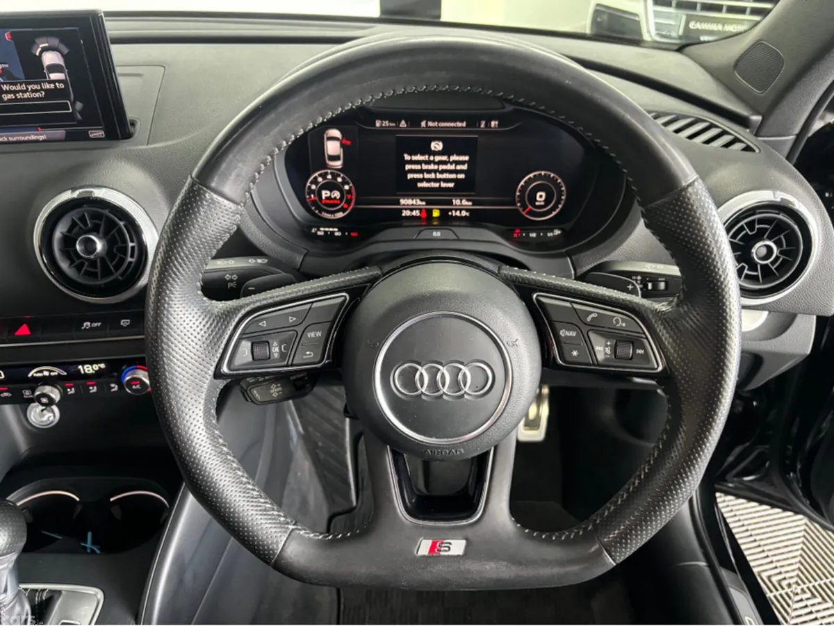 Audi A3 Saloon, Petrol, 2018, Black