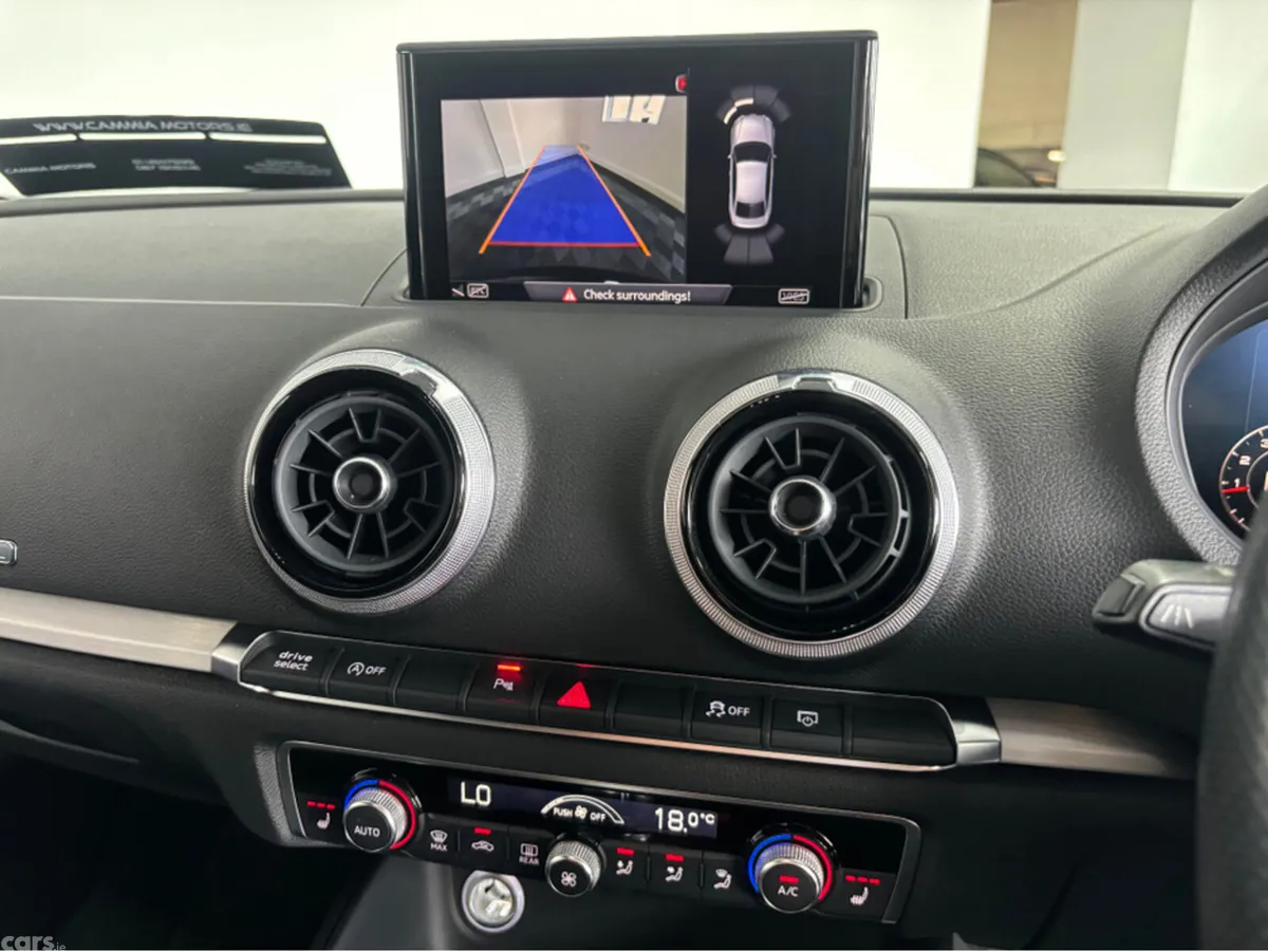 Audi A3 Saloon, Petrol, 2018, Black