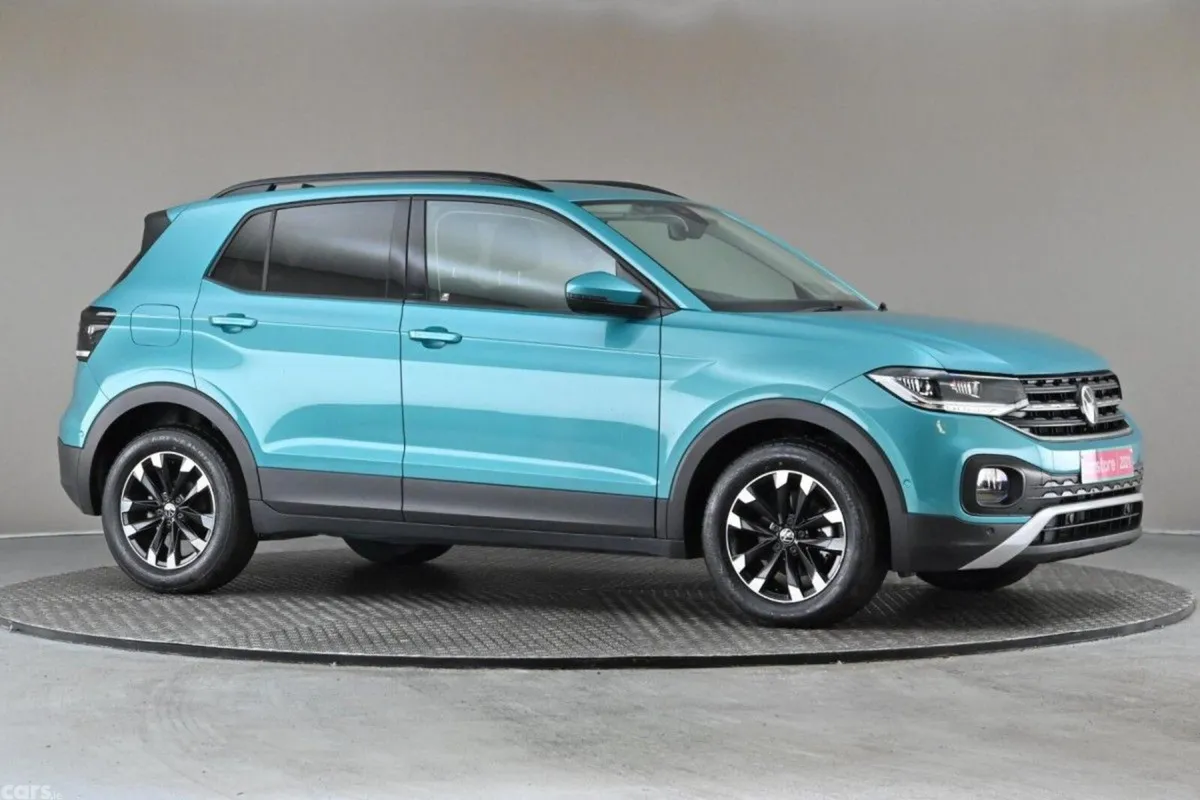 Volkswagen T-Cross SUV, Petrol, 2021, Blue