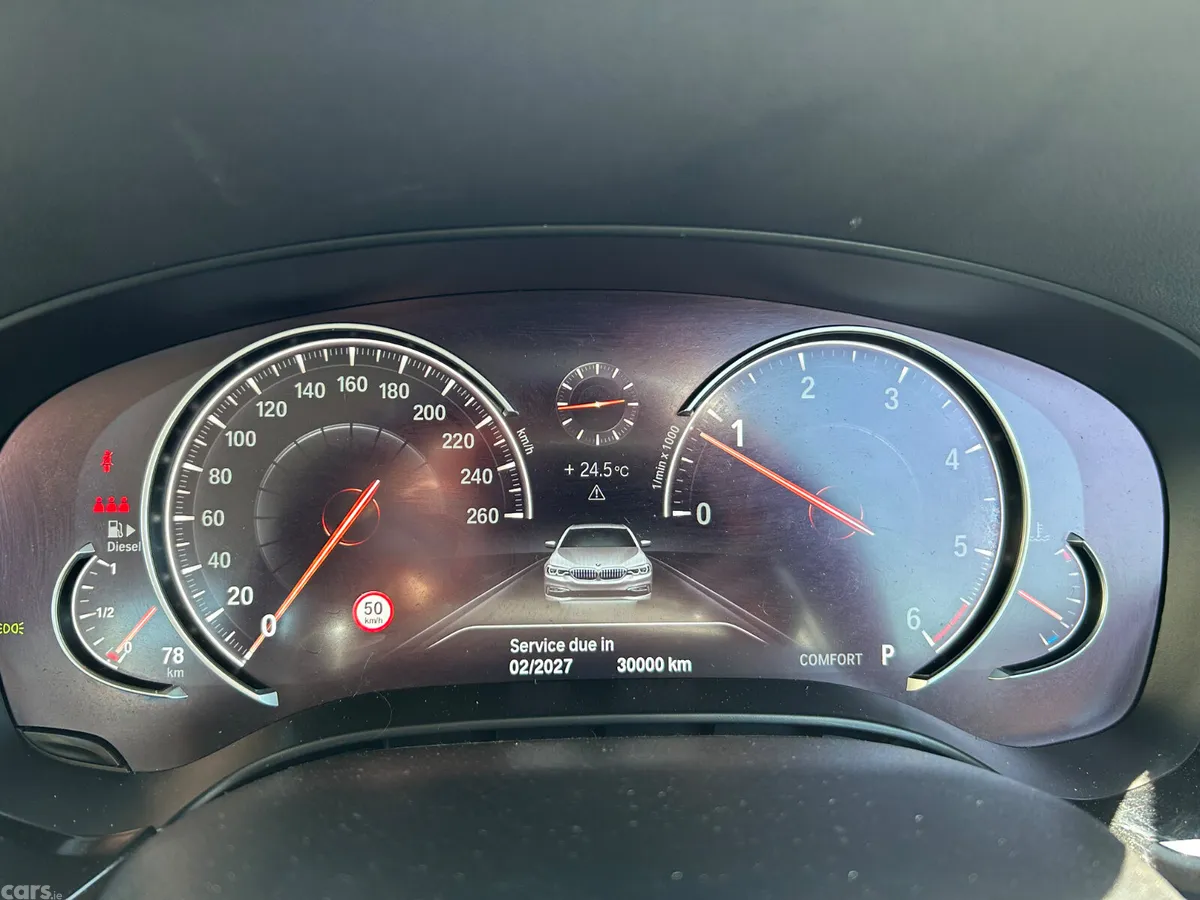 BMW 5-Series Saloon, Diesel, 2017, Grey