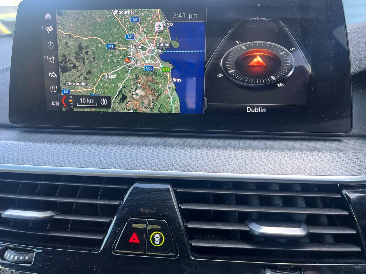 BMW 5-Series Saloon, Petrol Hybrid, 2017, Blue