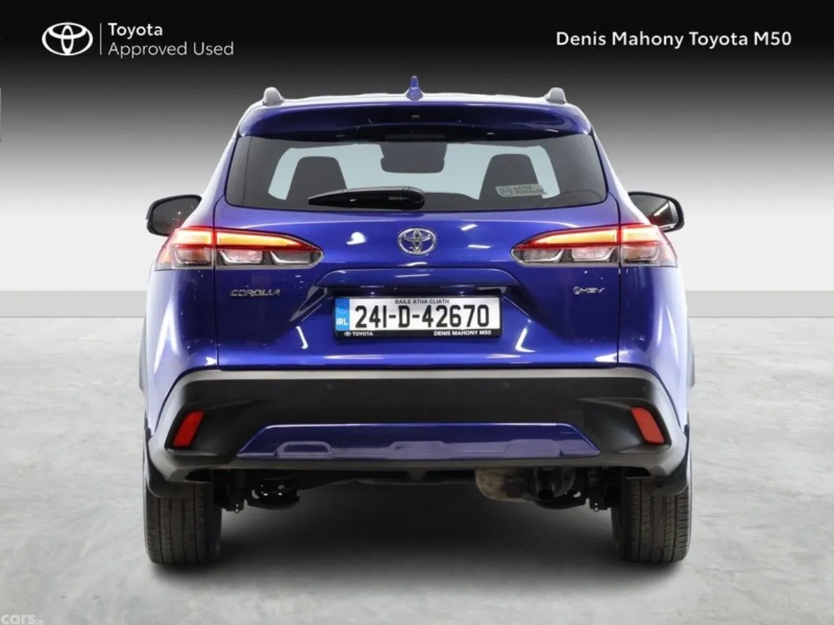 Toyota Corolla Cross SUV, Petrol Hybrid, 2024, Blue