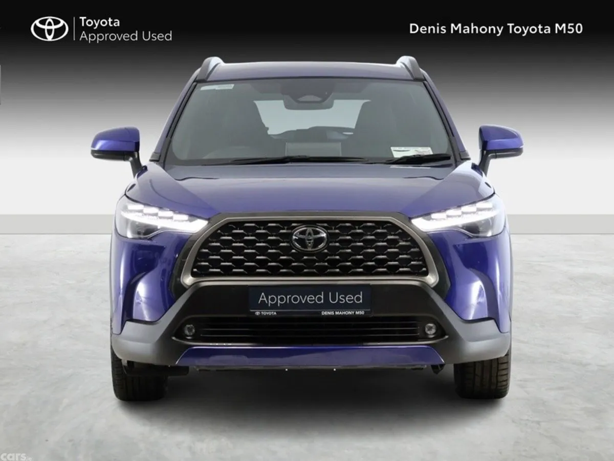 Toyota Corolla Cross SUV, Petrol Hybrid, 2024, Blue