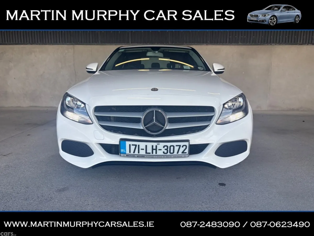 Mercedes-Benz C-Class Saloon, Diesel, 2017, White
