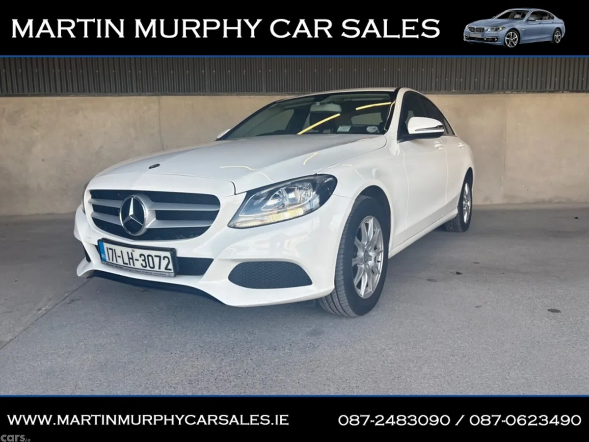 Mercedes-Benz C-Class Saloon, Diesel, 2017, White