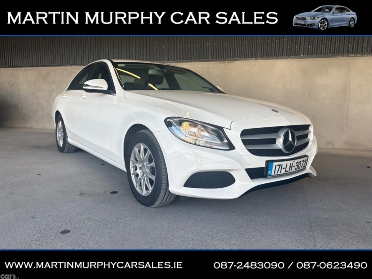 Mercedes-Benz C-Class Saloon, Diesel, 2017, White