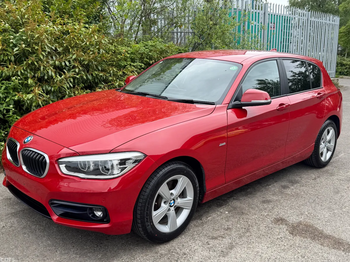 BMW 1-Series Hatchback, Diesel, 2018, Red