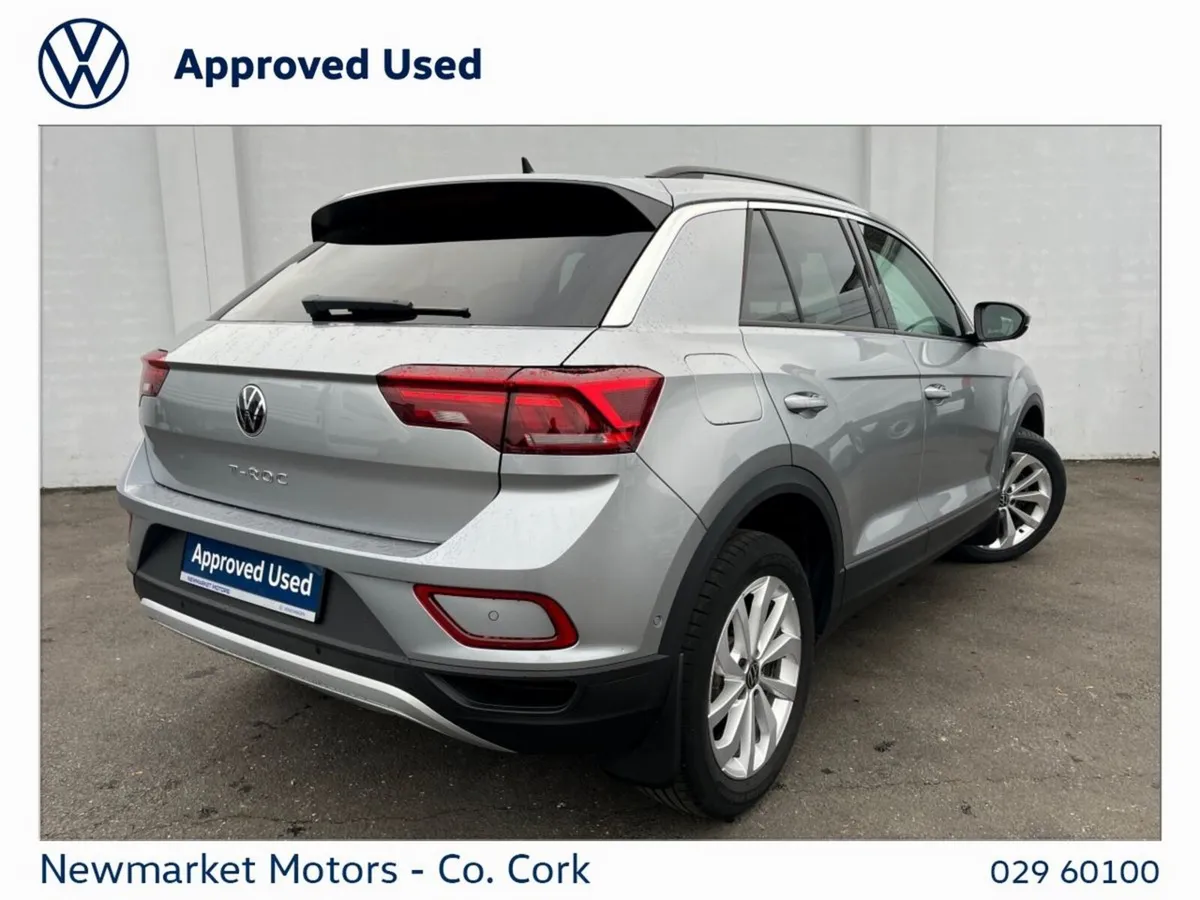 Volkswagen T-Roc SUV, Petrol, 2024, Silver