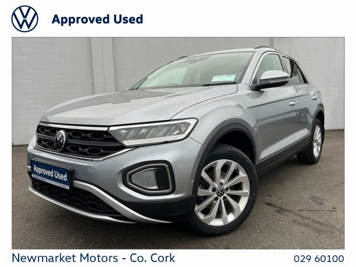 Volkswagen T-Roc SUV, Petrol, 2024, Silver