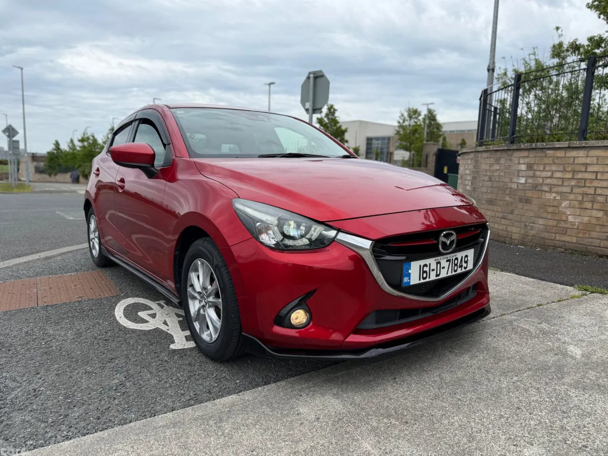 Mazda Demio Hatchback, Petrol, 2016, Red