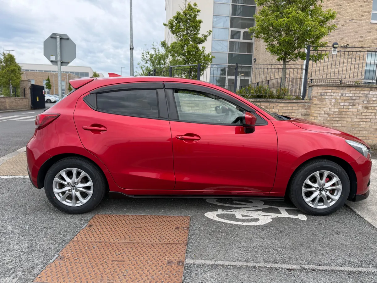 Mazda Demio Hatchback, Petrol, 2016, Red