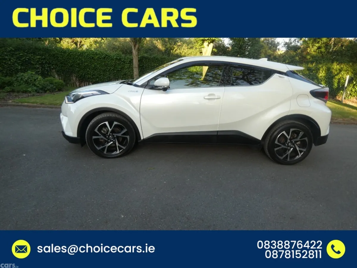 Toyota C-HR Hatchback, Petrol Hybrid, 2017, White