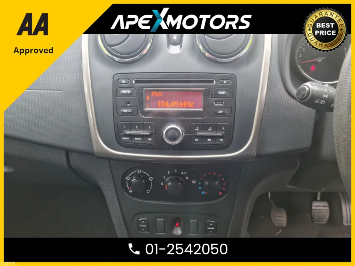 Dacia Sandero Stepway Hatchback, Diesel, 2016, White
