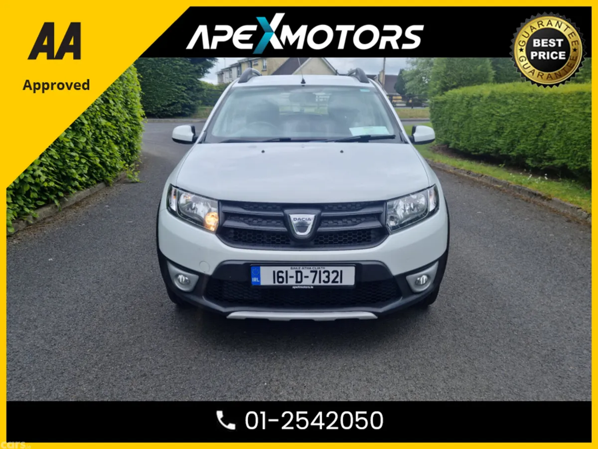 Dacia Sandero Stepway SUV, Diesel, 2016, White