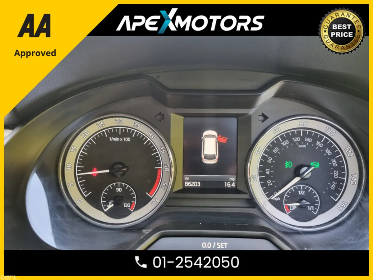 Skoda Octavia Estate, Diesel, 2018, Red