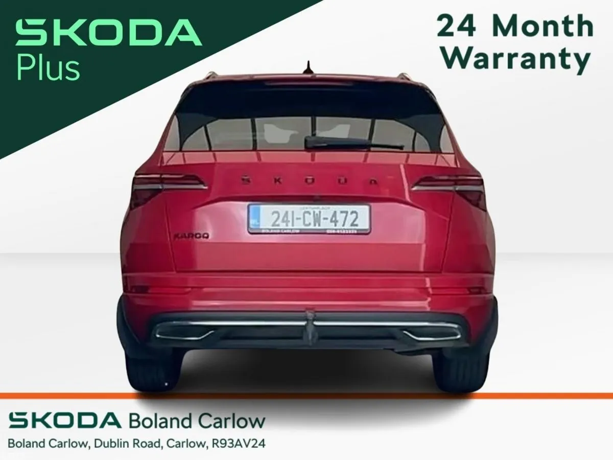 Skoda Karoq Estate, Diesel, 2024, Red