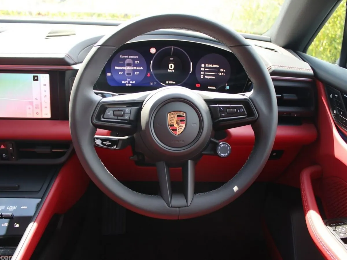 Porsche Macan SUV, Electric, 2026, Silver